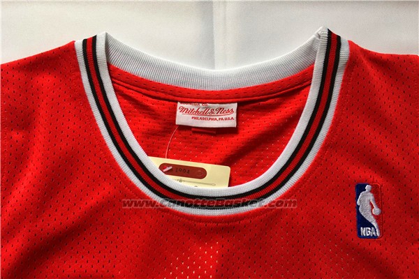 Maglia Chicago Bulls Michael Jordan #23 Retro 1984-85 Rosso